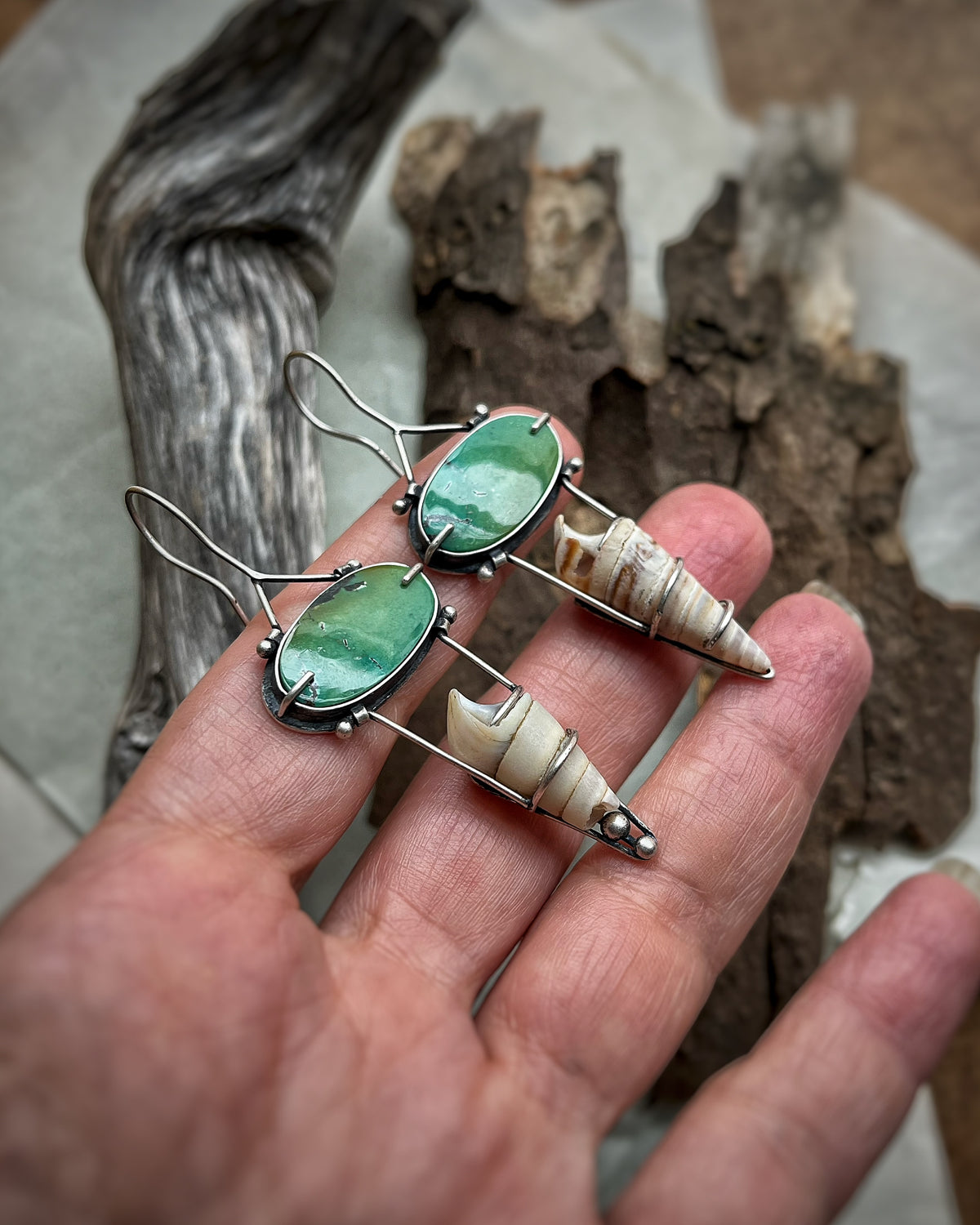Nautilus Earrings