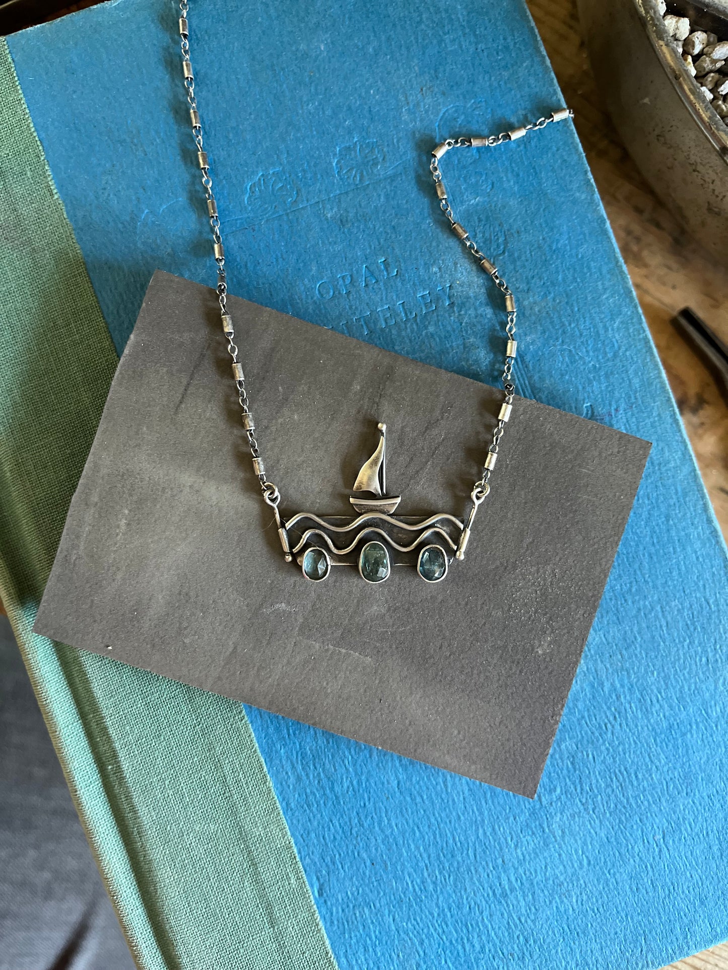 Smooth Sailing - Sailboat Necklace