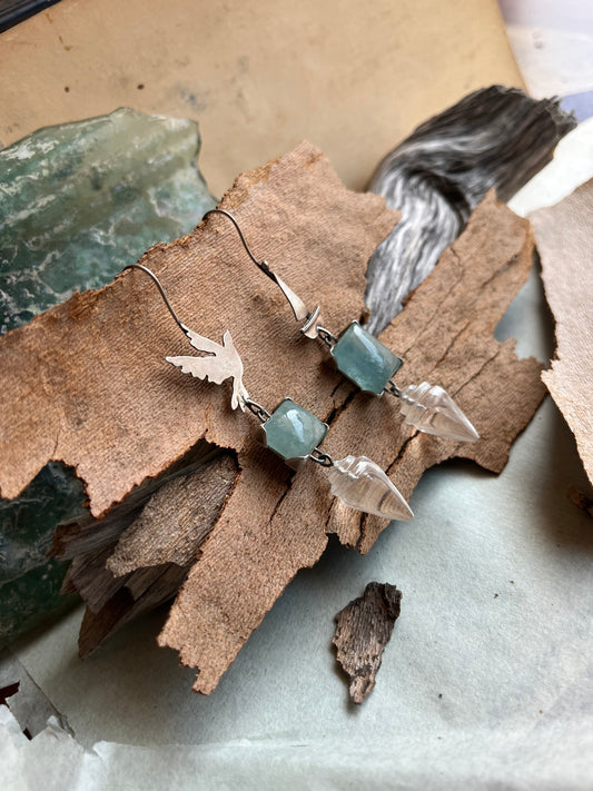 By Land, Sea & Air Earrings