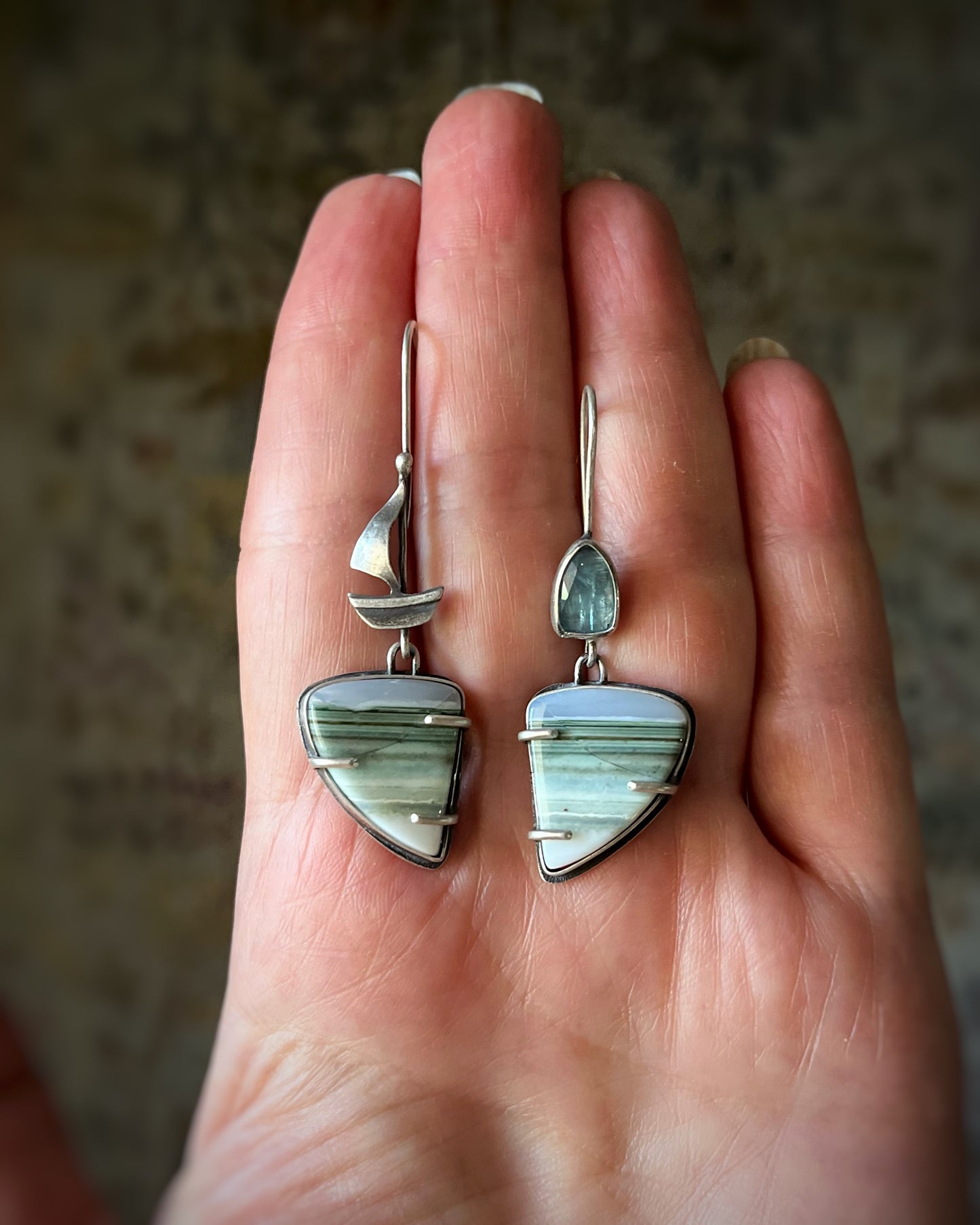 On the Water Convertible earrings