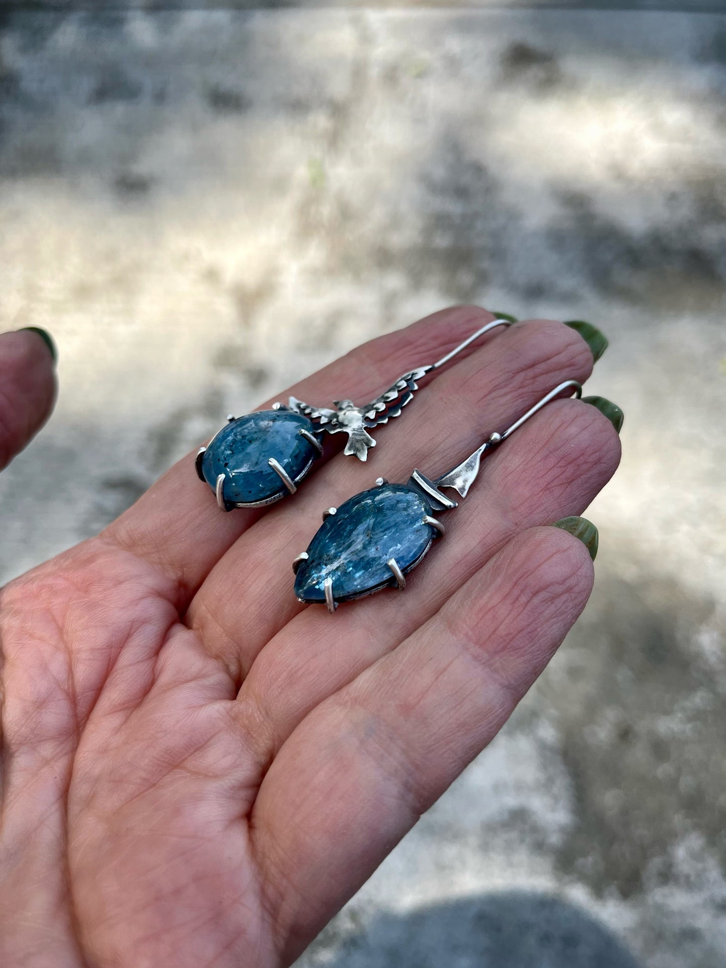 Salt Air - Bird & Boat Earrings