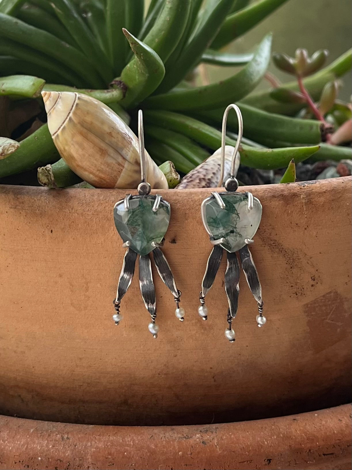 Seaweed Dreams earrings