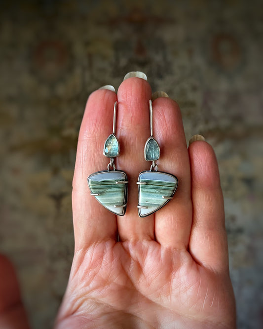 On the Water Convertible earrings