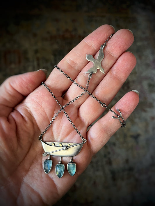 For KT - Staying Afloat necklace