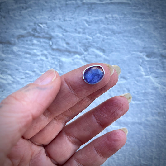 For Jess - Custom Tanzanite Tendril ring