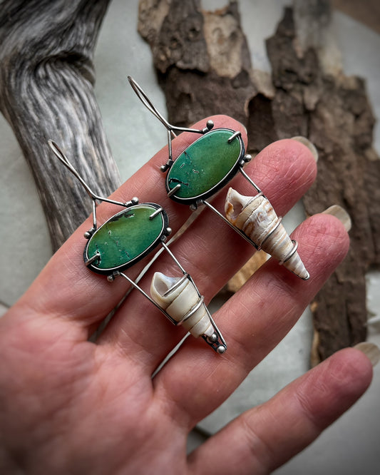 Nautilus Earrings