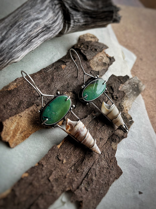 Nautilus Earrings